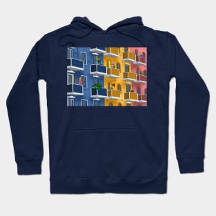 Social Distancing Balconies Hoodie